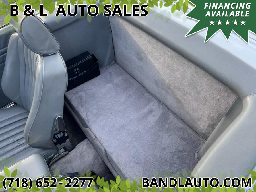 1986 Mercedes-Benz 560SL 2dr Roadster, available for sale in Bronx, New York | B & L Auto Sales LLC. Bronx, New York 1986 Mercedes-Benz 560SL 2dr Roadster, available for sale in Bronx, New York | B & L Auto Sales LLC. Bronx, New York