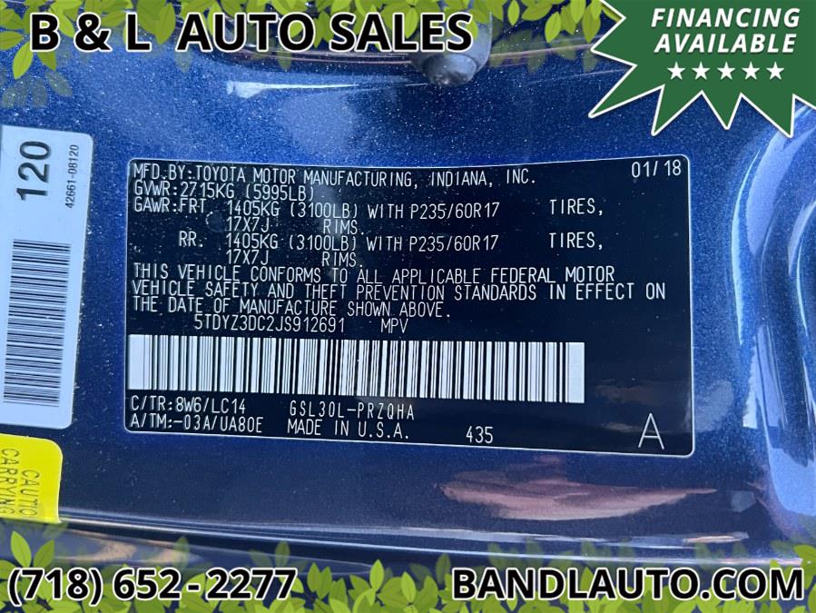 2018 Toyota Sienna XLE Premium FWD 8-Passenger, available for sale in Bronx, New York | B & L Auto Sales LLC. Bronx, New York 2018 Toyota Sienna XLE Premium FWD 8-Passenger, available for sale in Bronx, New York | B & L Auto Sales LLC. Bronx, New York