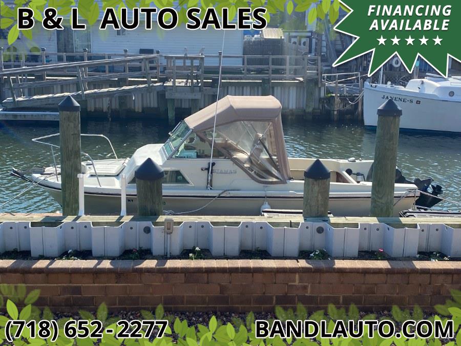 1974 Stamas Cabin Cruiser 21' Boat, available for sale in Bronx, New York | B & L Auto Sales LLC. Bronx, New York 1974 Stamas Cabin Cruiser 21' Boat, available for sale in Bronx, New York | B & L Auto Sales LLC. Bronx, New York