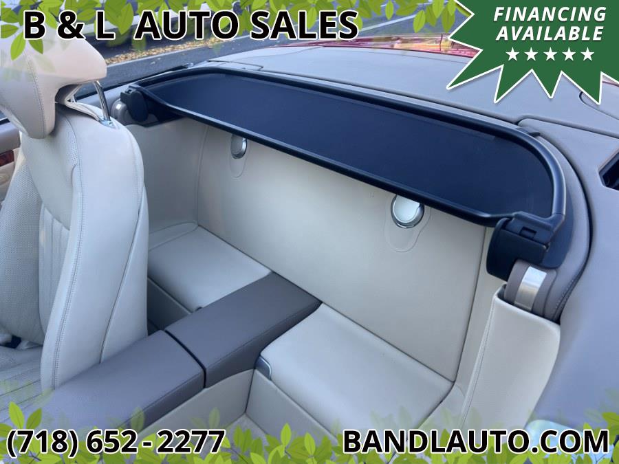 2009 Mercedes-Benz SL-Class 2dr Roadster 5.5L V8, available for sale in Bronx, New York | B & L Auto Sales LLC. Bronx, New York 2009 Mercedes-Benz SL-Class 2dr Roadster 5.5L V8, available for sale in Bronx, New York | B & L Auto Sales LLC. Bronx, New York