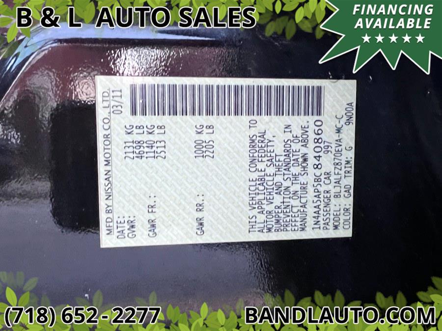 2011 Nissan Maxima 4dr Sedan Sport, available for sale in Bronx, New York | B & L Auto Sales LLC. Bronx, New York 2011 Nissan Maxima 4dr Sedan Sport, available for sale in Bronx, New York | B & L Auto Sales LLC. Bronx, New York
