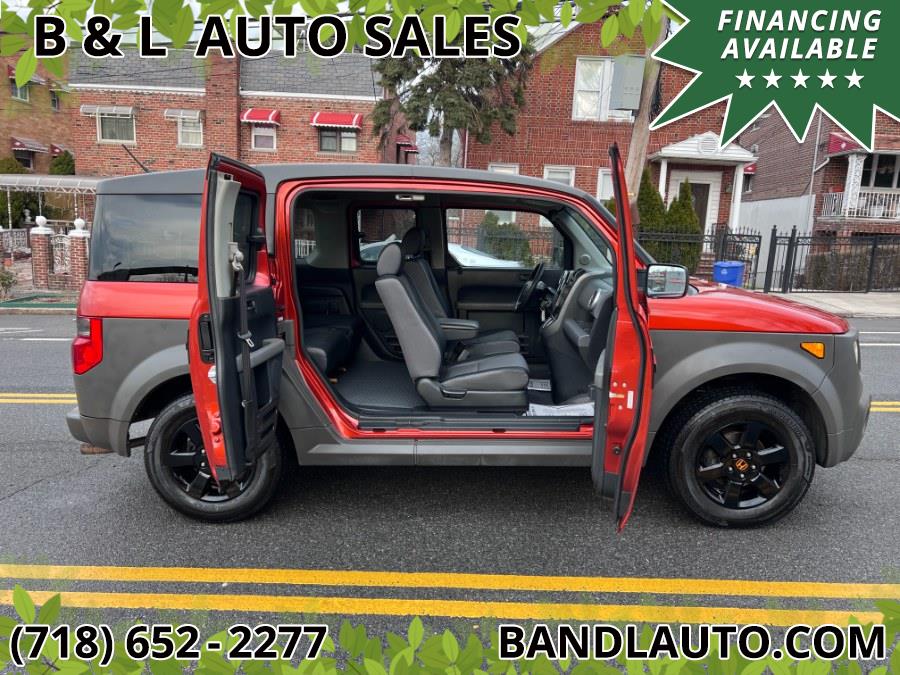 2005 Honda Element 4WD EX, available for sale in Bronx, New York | B & L Auto Sales LLC. Bronx, New York 2005 Honda Element 4WD EX, available for sale in Bronx, New York | B & L Auto Sales LLC. Bronx, New York