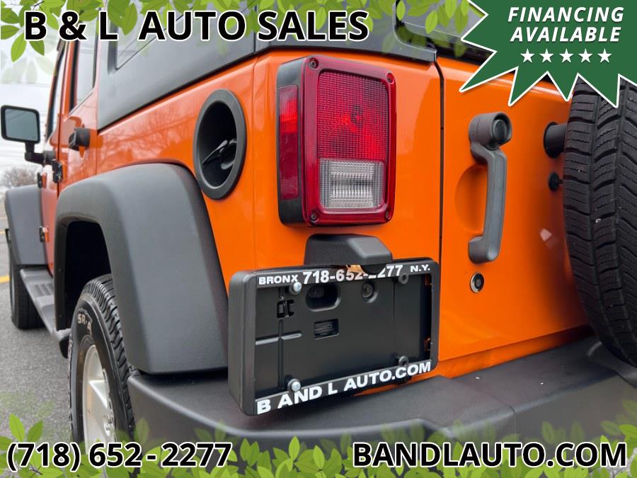 2012 Jeep Wrangler Unlimited 4WD 4dr Sport, available for sale in Bronx, New York | B & L Auto Sales LLC. Bronx, New York 2012 Jeep Wrangler Unlimited 4WD 4dr Sport, available for sale in Bronx, New York | B & L Auto Sales LLC. Bronx, New York