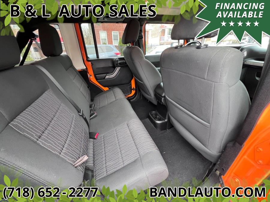 2012 Jeep Wrangler Unlimited 4WD 4dr Sport, available for sale in Bronx, New York | B & L Auto Sales LLC. Bronx, New York 2012 Jeep Wrangler Unlimited 4WD 4dr Sport, available for sale in Bronx, New York | B & L Auto Sales LLC. Bronx, New York