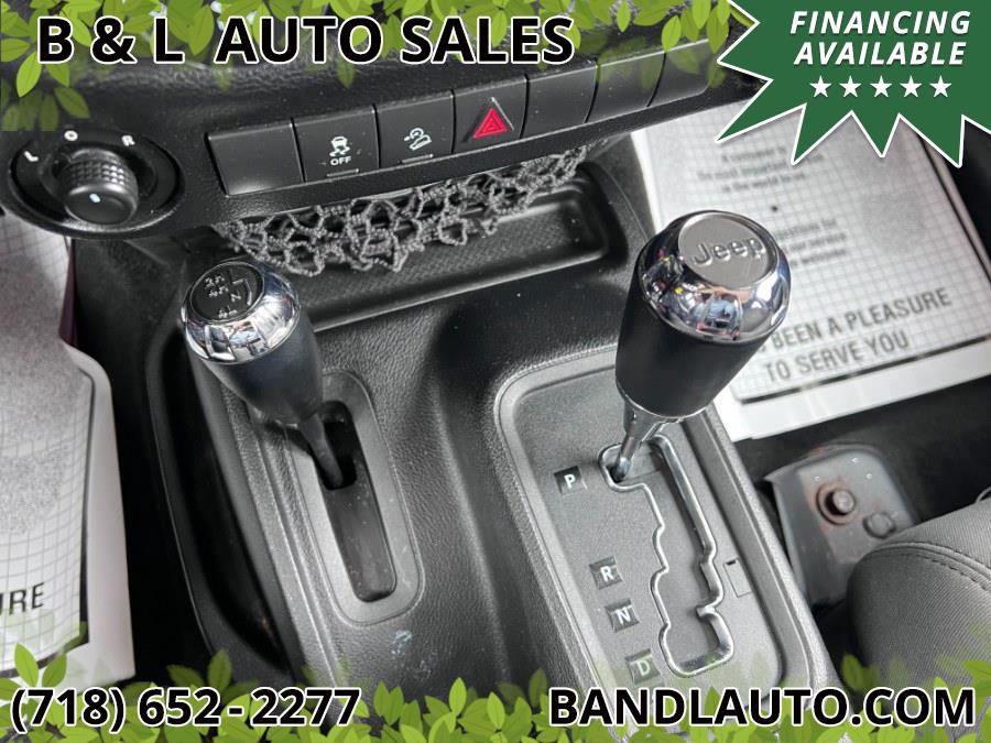 2012 Jeep Wrangler Unlimited 4WD 4dr Sport, available for sale in Bronx, New York | B & L Auto Sales LLC. Bronx, New York 2012 Jeep Wrangler Unlimited 4WD 4dr Sport, available for sale in Bronx, New York | B & L Auto Sales LLC. Bronx, New York