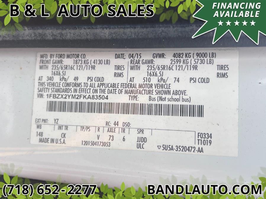 2015 Ford Transit Wagon T-350 148" Low Roof XLT, available for sale in Bronx, New York | B & L Auto Sales LLC. Bronx, New York 2015 Ford Transit Wagon T-350 148" Low Roof XLT, available for sale in Bronx, New York | B & L Auto Sales LLC. Bronx, New York