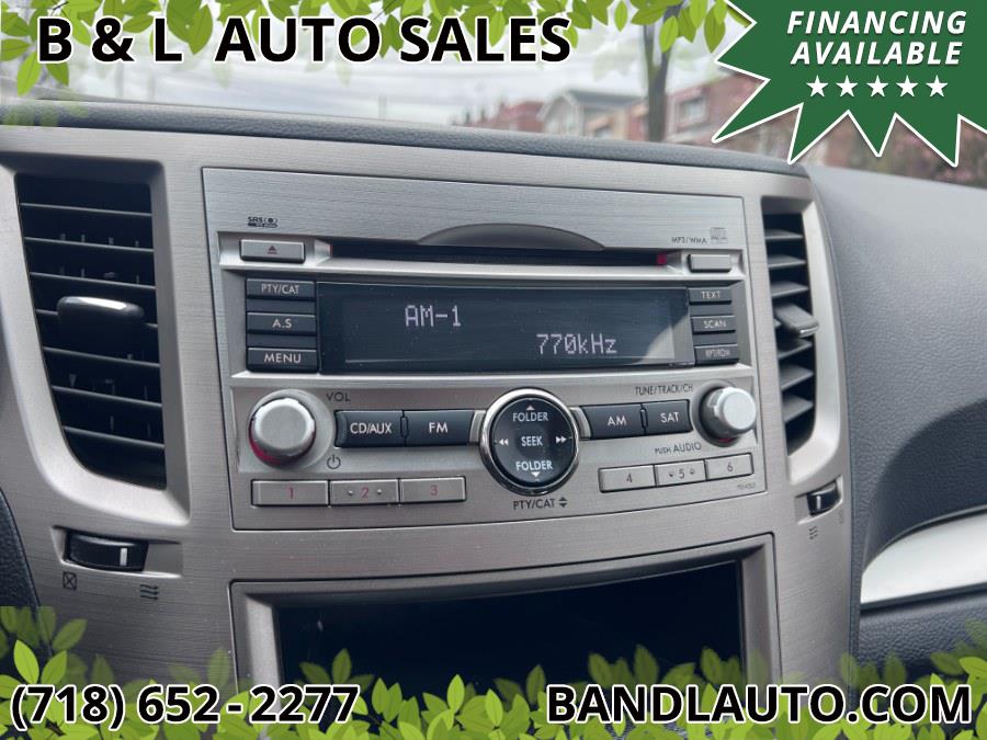 2012 Subaru Outback 4dr Wagon H4 Manual 2.5i, available for sale in Bronx, New York | B & L Auto Sales LLC. Bronx, New York 2012 Subaru Outback 4dr Wagon H4 Manual 2.5i, available for sale in Bronx, New York | B & L Auto Sales LLC. Bronx, New York