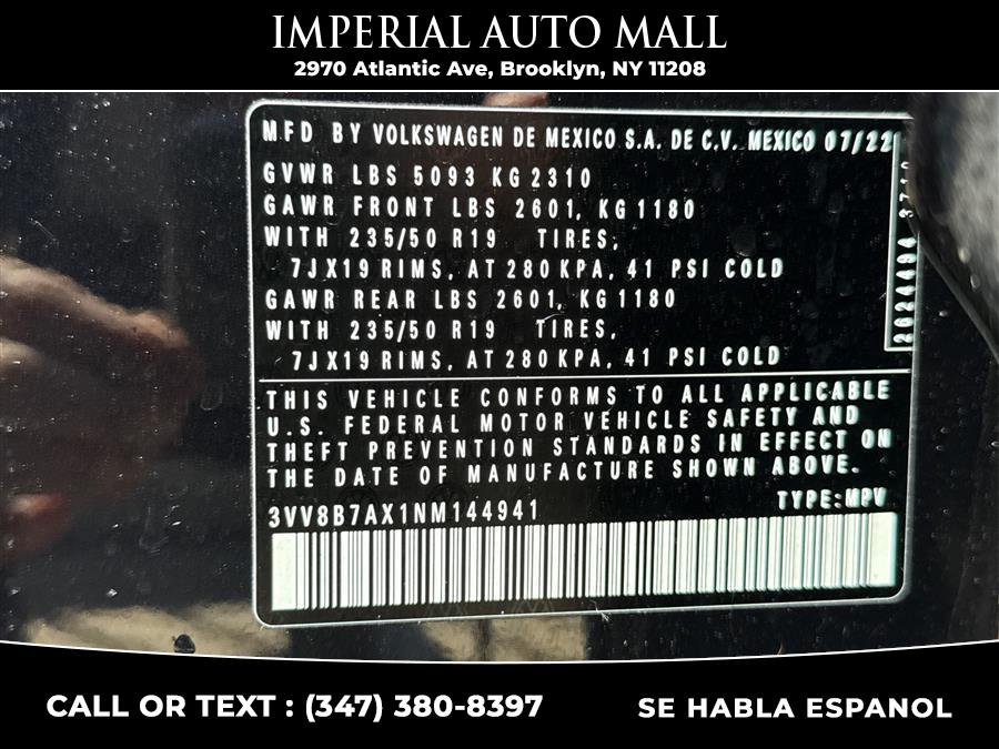 2022 Volkswagen Tiguan 2.0T SE R-Line Black 4MOTION, available for sale in Brooklyn, New York | Imperial Auto Mall. Brooklyn, New York 2022 Volkswagen Tiguan 2.0T SE R-Line Black 4MOTION, available for sale in Brooklyn, New York | Imperial Auto Mall. Brooklyn, New York