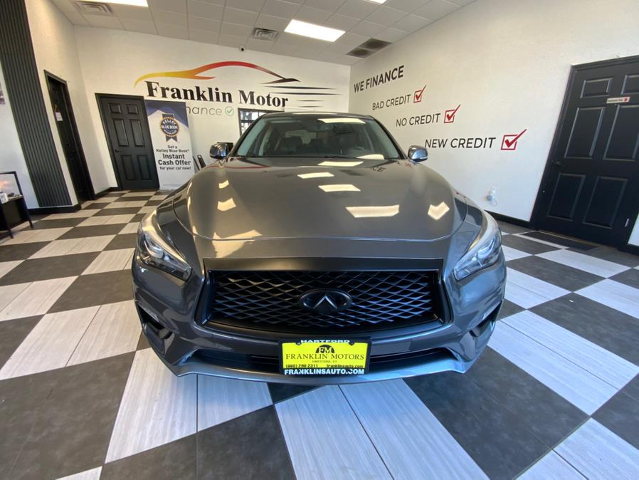 2019 INFINITI Q50 3.0t LUXE AWD, available for sale in Hartford, Connecticut | Franklin Motors Auto Sales LLC. Hartford, Connecticut 2019 INFINITI Q50 3.0t LUXE AWD, available for sale in Hartford, Connecticut | Franklin Motors Auto Sales LLC. Hartford, Connecticut