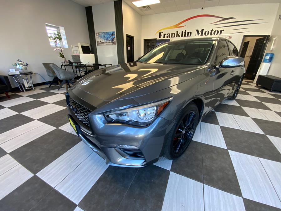 2019 INFINITI Q50 3.0t LUXE AWD, available for sale in Hartford, Connecticut | Franklin Motors Auto Sales LLC. Hartford, Connecticut 2019 INFINITI Q50 3.0t LUXE AWD, available for sale in Hartford, Connecticut | Franklin Motors Auto Sales LLC. Hartford, Connecticut