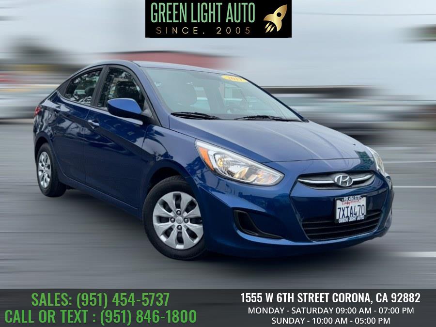 2017 Hyundai Accent SE Sedan Auto, available for sale in Corona, California | Green Light Auto. Corona, California 2017 Hyundai Accent SE Sedan Auto, available for sale in Corona, California | Green Light Auto. Corona, California