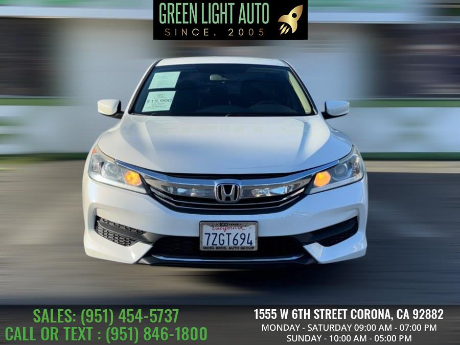 2017 Honda Accord Sedan LX CVT, available for sale in Corona, California | Green Light Auto. Corona, California 2017 Honda Accord Sedan LX CVT, available for sale in Corona, California | Green Light Auto. Corona, California