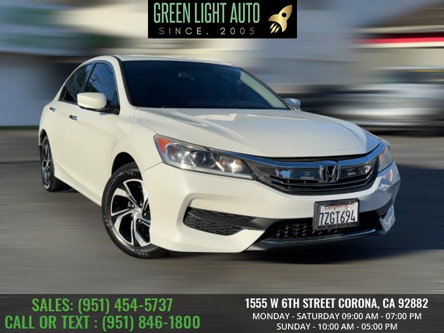 Used 2017 Honda Accord Sedan in Corona, California | Green Light Auto. Corona, California