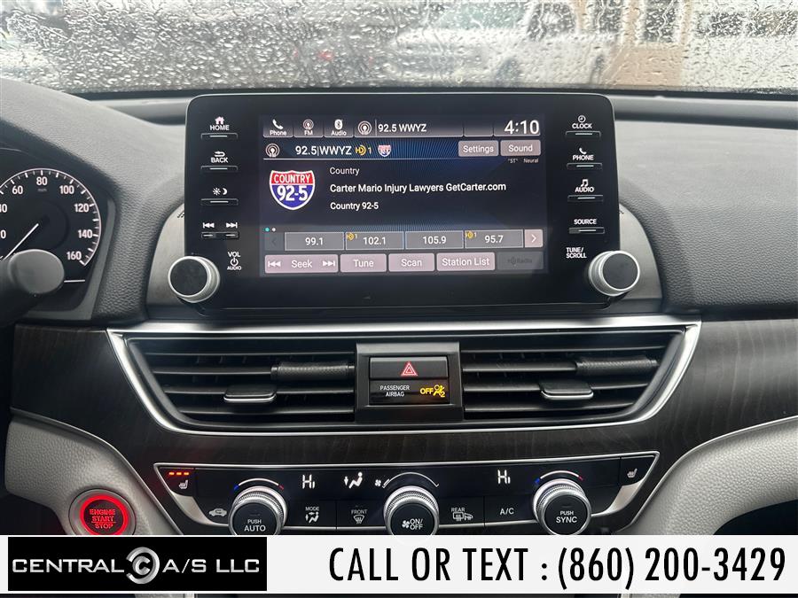 2018 Honda Accord Sedan EX-L 1.5T CVT, available for sale in East Windsor, Connecticut | Central A/S LLC. East Windsor, Connecticut 2018 Honda Accord Sedan EX-L 1.5T CVT, available for sale in East Windsor, Connecticut | Central A/S LLC. East Windsor, Connecticut