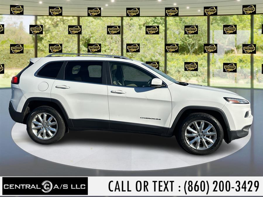 2016 Jeep Cherokee 4WD 4dr Limited, available for sale in East Windsor, Connecticut | Central A/S LLC. East Windsor, Connecticut 2016 Jeep Cherokee 4WD 4dr Limited, available for sale in East Windsor, Connecticut | Central A/S LLC. East Windsor, Connecticut