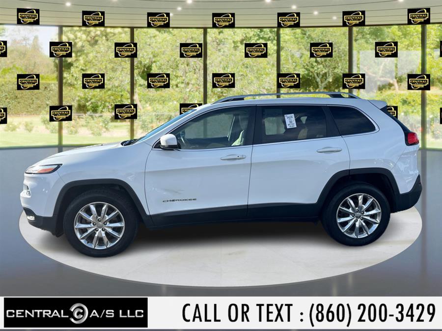 2016 Jeep Cherokee 4WD 4dr Limited, available for sale in East Windsor, Connecticut | Central A/S LLC. East Windsor, Connecticut 2016 Jeep Cherokee 4WD 4dr Limited, available for sale in East Windsor, Connecticut | Central A/S LLC. East Windsor, Connecticut