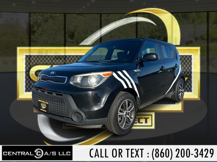 2015 Kia Soul 5dr Wgn Man Base, available for sale in East Windsor, Connecticut | Central A/S LLC. East Windsor, Connecticut