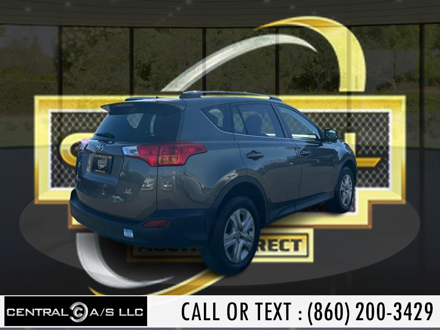 2013 Toyota RAV4 AWD 4dr LE (Natl), available for sale in East Windsor, Connecticut | Central A/S LLC. East Windsor, Connecticut 2013 Toyota RAV4 AWD 4dr LE (Natl), available for sale in East Windsor, Connecticut | Central A/S LLC. East Windsor, Connecticut