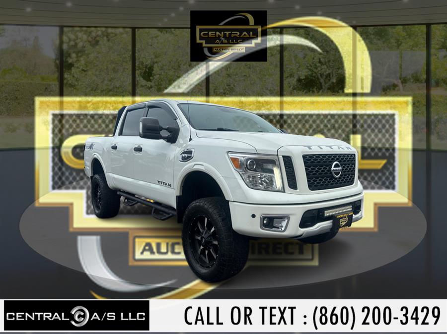 2017 Nissan Titan 4x4 Crew Cab PRO-4X, available for sale in East Windsor, Connecticut | Central A/S LLC. East Windsor, Connecticut 2017 Nissan Titan 4x4 Crew Cab PRO-4X, available for sale in East Windsor, Connecticut | Central A/S LLC. East Windsor, Connecticut