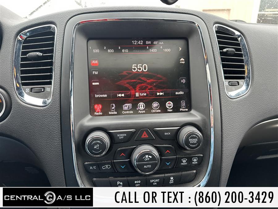 2016 Dodge Durango AWD 4dr R/T, available for sale in East Windsor, Connecticut | Central A/S LLC. East Windsor, Connecticut 2016 Dodge Durango AWD 4dr R/T, available for sale in East Windsor, Connecticut | Central A/S LLC. East Windsor, Connecticut