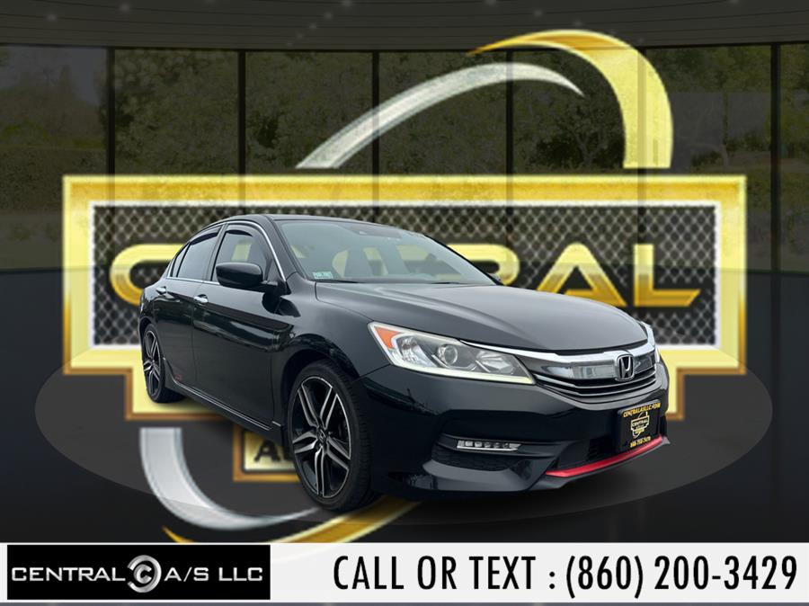 2016 Honda Accord Sedan 4dr I4 CVT Sport w/Honda Sensing, available for sale in East Windsor, Connecticut | Central A/S LLC. East Windsor, Connecticut 2016 Honda Accord Sedan 4dr I4 CVT Sport w/Honda Sensing, available for sale in East Windsor, Connecticut | Central A/S LLC. East Windsor, Connecticut