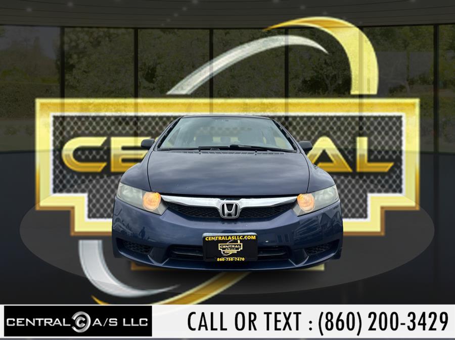 2009 Honda Civic Sdn 4dr Man DX, available for sale in East Windsor, Connecticut | Central A/S LLC. East Windsor, Connecticut 2009 Honda Civic Sdn 4dr Man DX, available for sale in East Windsor, Connecticut | Central A/S LLC. East Windsor, Connecticut