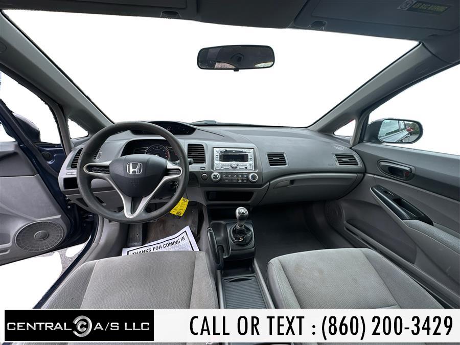 2009 Honda Civic Sdn 4dr Man DX, available for sale in East Windsor, Connecticut | Central A/S LLC. East Windsor, Connecticut 2009 Honda Civic Sdn 4dr Man DX, available for sale in East Windsor, Connecticut | Central A/S LLC. East Windsor, Connecticut