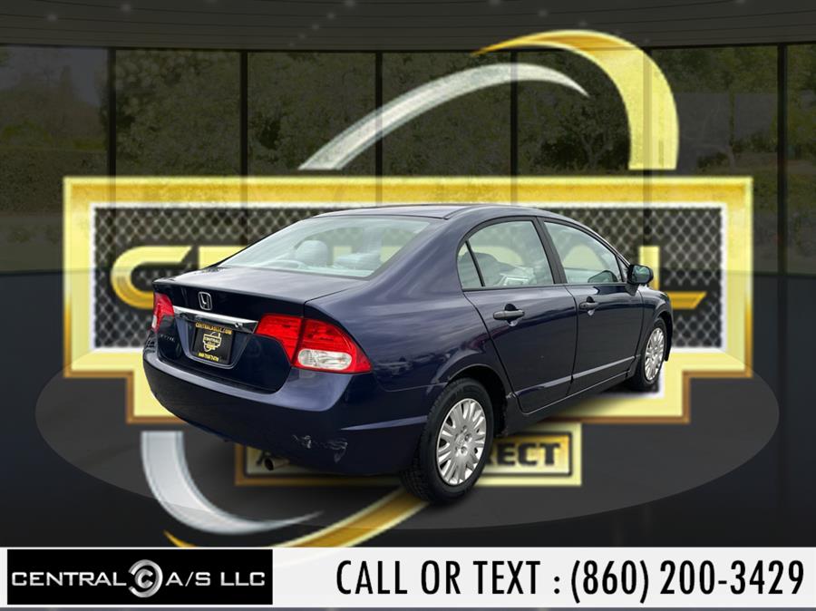 2009 Honda Civic Sdn 4dr Man DX, available for sale in East Windsor, Connecticut | Central A/S LLC. East Windsor, Connecticut 2009 Honda Civic Sdn 4dr Man DX, available for sale in East Windsor, Connecticut | Central A/S LLC. East Windsor, Connecticut
