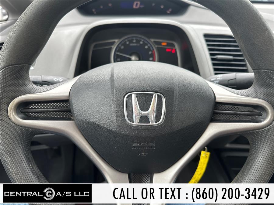 2009 Honda Civic Sdn 4dr Man DX, available for sale in East Windsor, Connecticut | Central A/S LLC. East Windsor, Connecticut 2009 Honda Civic Sdn 4dr Man DX, available for sale in East Windsor, Connecticut | Central A/S LLC. East Windsor, Connecticut