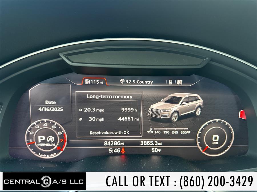 2017 Audi Q7 3.0 TFSI Premium Plus, available for sale in East Windsor, Connecticut | Central A/S LLC. East Windsor, Connecticut 2017 Audi Q7 3.0 TFSI Premium Plus, available for sale in East Windsor, Connecticut | Central A/S LLC. East Windsor, Connecticut