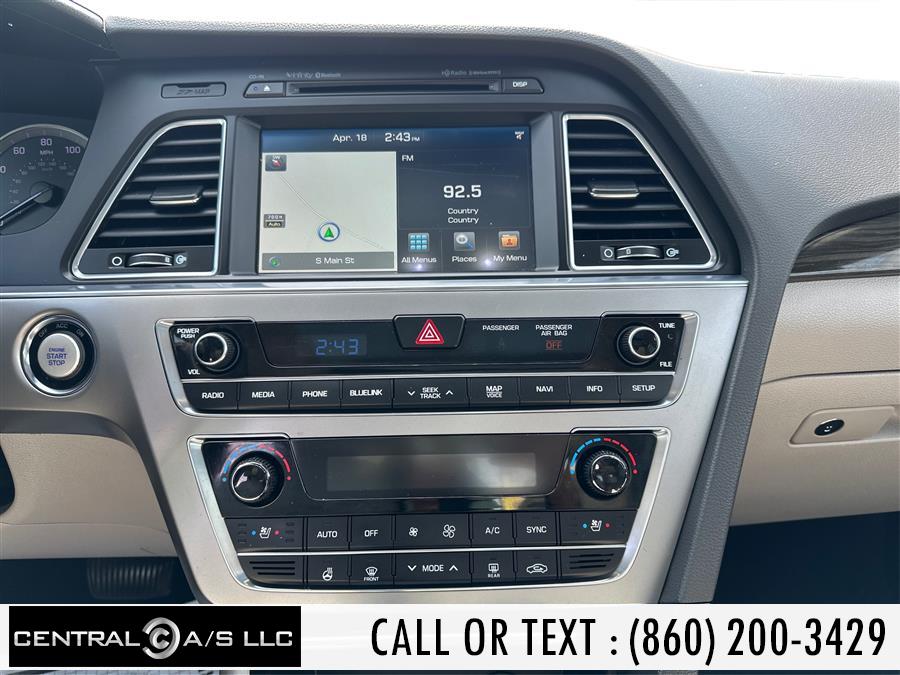 2015 Hyundai Sonata 4dr Sdn 2.4L Limited PZEV, available for sale in East Windsor, Connecticut | Central A/S LLC. East Windsor, Connecticut 2015 Hyundai Sonata 4dr Sdn 2.4L Limited PZEV, available for sale in East Windsor, Connecticut | Central A/S LLC. East Windsor, Connecticut