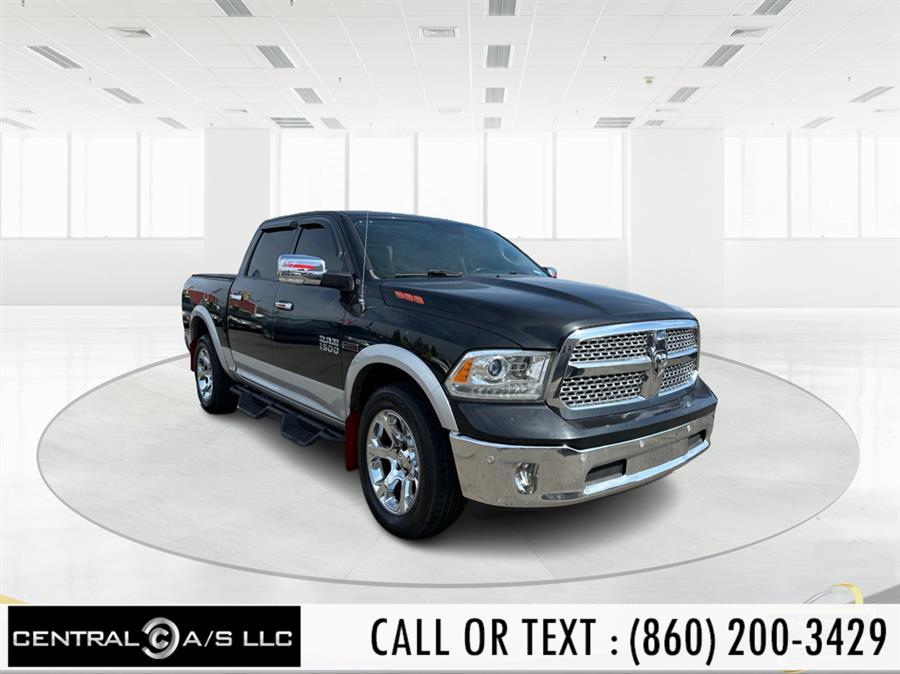 2018 Ram 1500 Laramie 4x4 Crew Cab 5''7" Box, available for sale in East Windsor, Connecticut | Central A/S LLC. East Windsor, Connecticut 2018 Ram 1500 Laramie 4x4 Crew Cab 5''7" Box, available for sale in East Windsor, Connecticut | Central A/S LLC. East Windsor, Connecticut
