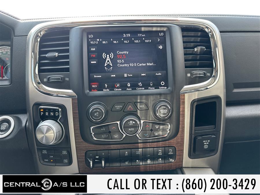 2018 Ram 1500 Laramie 4x4 Crew Cab 5''7" Box, available for sale in East Windsor, Connecticut | Central A/S LLC. East Windsor, Connecticut 2018 Ram 1500 Laramie 4x4 Crew Cab 5''7" Box, available for sale in East Windsor, Connecticut | Central A/S LLC. East Windsor, Connecticut
