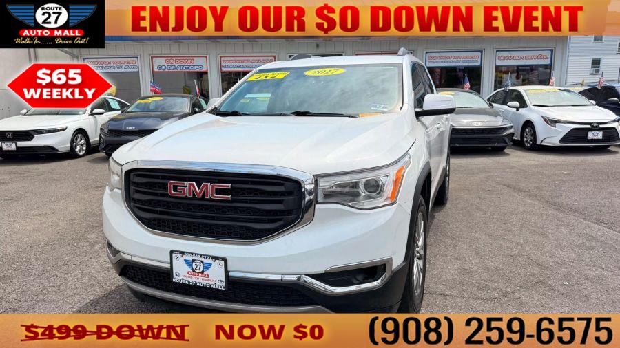 2017 GMC Acadia SLE-2 Sport Utility 4D, available for sale in Linden, New Jersey | Route 27 Auto Mall. Linden, New Jersey 2017 GMC Acadia SLE-2 Sport Utility 4D, available for sale in Linden, New Jersey | Route 27 Auto Mall. Linden, New Jersey