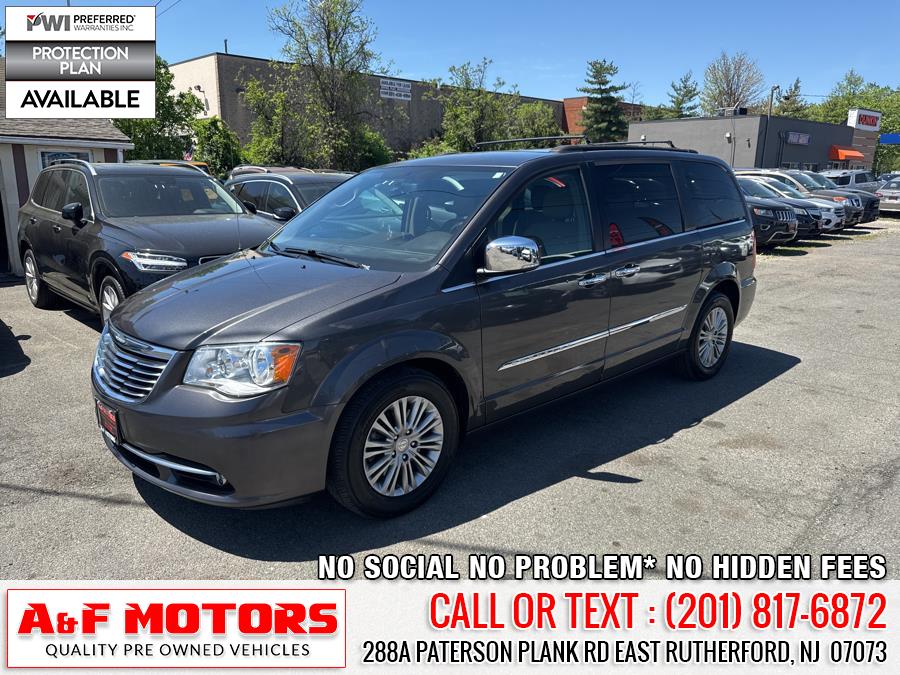 2016 Chrysler Town & Country 4dr Wgn Touring-L Anniversary Edition, available for sale in East Rutherford, New Jersey | A&F Motors LLC. East Rutherford, New Jersey 2016 Chrysler Town & Country 4dr Wgn Touring-L Anniversary Edition, available for sale in East Rutherford, New Jersey | A&F Motors LLC. East Rutherford, New Jersey