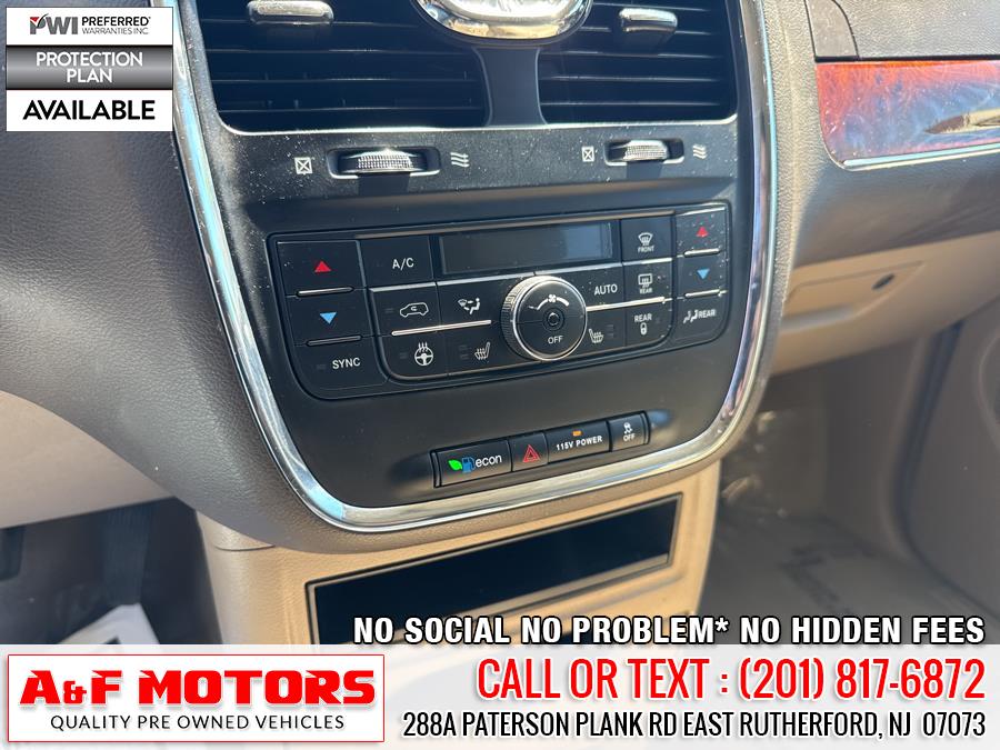 2016 Chrysler Town & Country 4dr Wgn Touring-L Anniversary Edition, available for sale in East Rutherford, New Jersey | A&F Motors LLC. East Rutherford, New Jersey 2016 Chrysler Town & Country 4dr Wgn Touring-L Anniversary Edition, available for sale in East Rutherford, New Jersey | A&F Motors LLC. East Rutherford, New Jersey