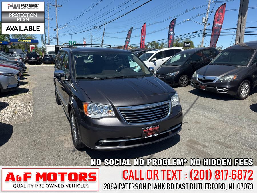 2016 Chrysler Town & Country 4dr Wgn Touring-L Anniversary Edition, available for sale in East Rutherford, New Jersey | A&F Motors LLC. East Rutherford, New Jersey 2016 Chrysler Town & Country 4dr Wgn Touring-L Anniversary Edition, available for sale in East Rutherford, New Jersey | A&F Motors LLC. East Rutherford, New Jersey
