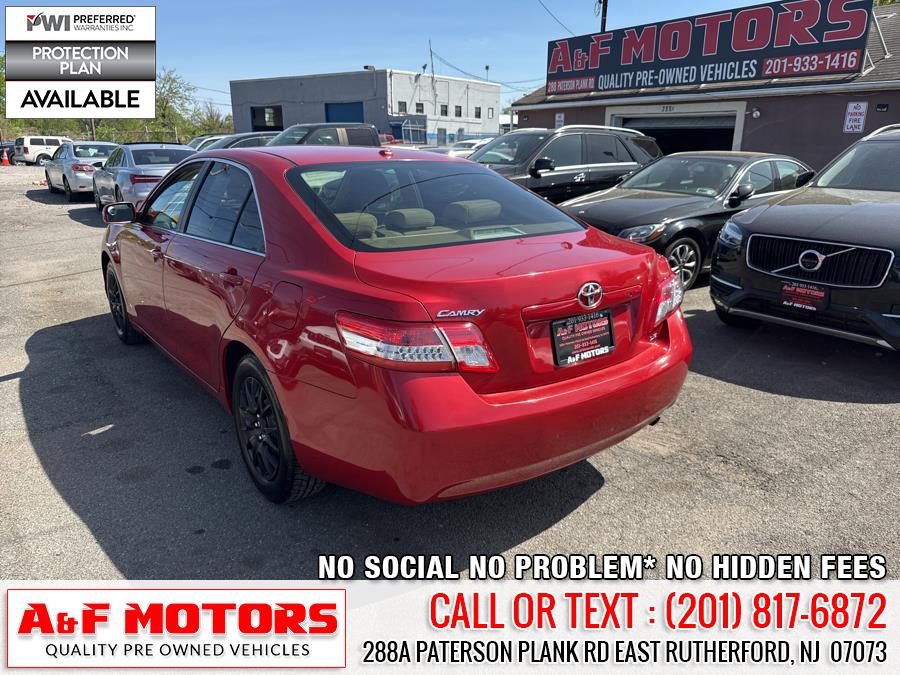 2010 Toyota Camry 4dr Sdn I4 Auto LE (Natl), available for sale in East Rutherford, New Jersey | A&F Motors LLC. East Rutherford, New Jersey 2010 Toyota Camry 4dr Sdn I4 Auto LE (Natl), available for sale in East Rutherford, New Jersey | A&F Motors LLC. East Rutherford, New Jersey