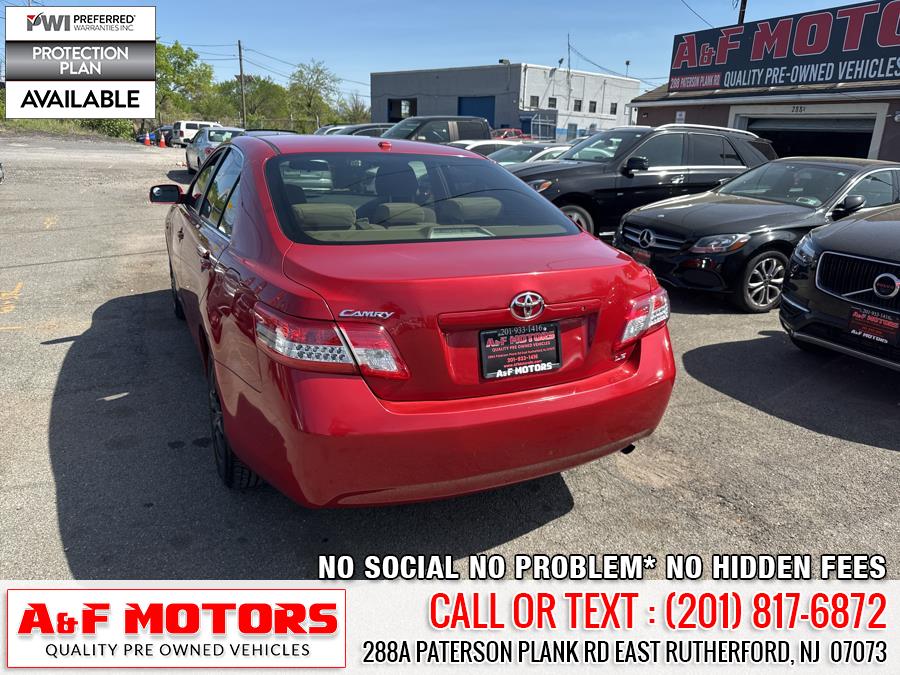 2010 Toyota Camry 4dr Sdn I4 Auto LE (Natl), available for sale in East Rutherford, New Jersey | A&F Motors LLC. East Rutherford, New Jersey 2010 Toyota Camry 4dr Sdn I4 Auto LE (Natl), available for sale in East Rutherford, New Jersey | A&F Motors LLC. East Rutherford, New Jersey