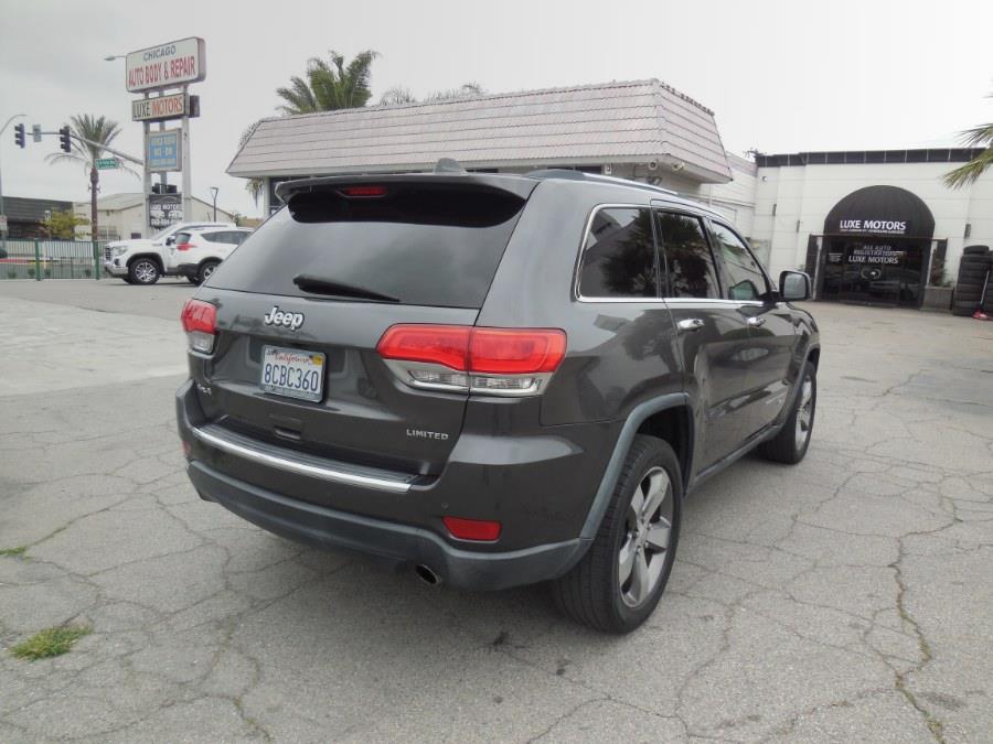 2015 Jeep Grand Cherokee 4WD 4dr Limited, available for sale in Hawaiian Gardens, California | Luxe Motors. Hawaiian Gardens, California 2015 Jeep Grand Cherokee 4WD 4dr Limited, available for sale in Hawaiian Gardens, California | Luxe Motors. Hawaiian Gardens, California