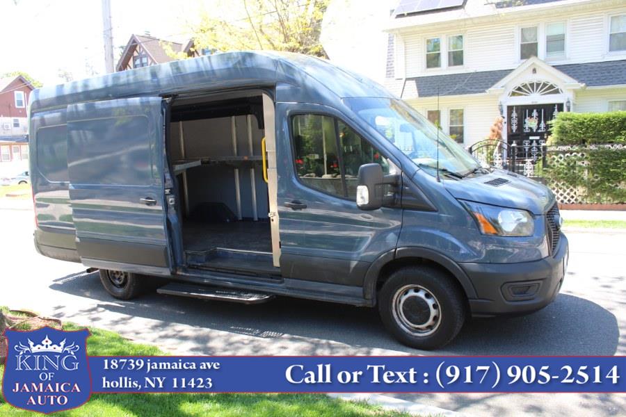 2021 Ford Transit Cargo Van T-250 148" EL Hi Rf 9070 GVWR RWD, available for sale in Hollis, New York | King of Jamaica Auto Inc. Hollis, New York 2021 Ford Transit Cargo Van T-250 148" EL Hi Rf 9070 GVWR RWD, available for sale in Hollis, New York | King of Jamaica Auto Inc. Hollis, New York