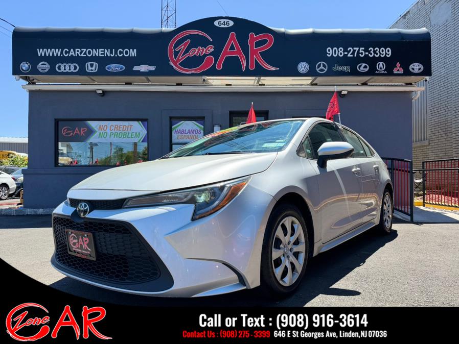 2021 Toyota Corolla LE CVT (Natl), available for sale in Linden, New Jersey | Car Zone. Linden, New Jersey 2021 Toyota Corolla LE CVT (Natl), available for sale in Linden, New Jersey | Car Zone. Linden, New Jersey
