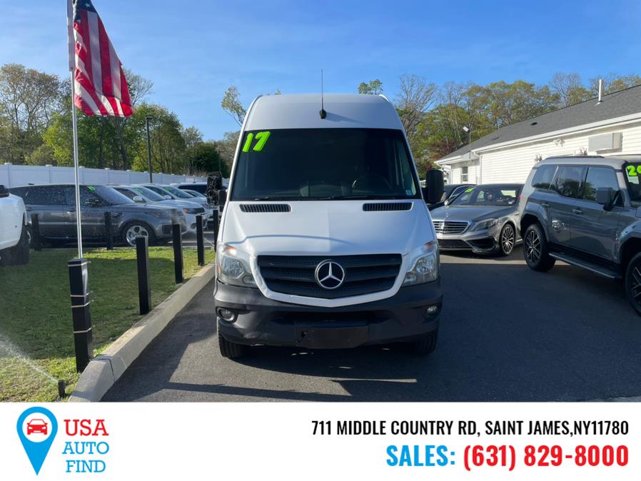2017 Mercedes-Benz Sprinter Cargo Van 2500 Standard Roof V6 144" Worker RWD, available for sale in Saint James, New York | USA Auto Find. Saint James, New York 2017 Mercedes-Benz Sprinter Cargo Van 2500 Standard Roof V6 144" Worker RWD, available for sale in Saint James, New York | USA Auto Find. Saint James, New York