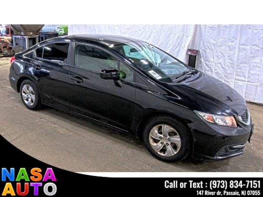 2014 Honda Civic Sedan 4dr CVT LX, available for sale in Passaic, New Jersey | Nasa Auto. Passaic, New Jersey 2014 Honda Civic Sedan 4dr CVT LX, available for sale in Passaic, New Jersey | Nasa Auto. Passaic, New Jersey