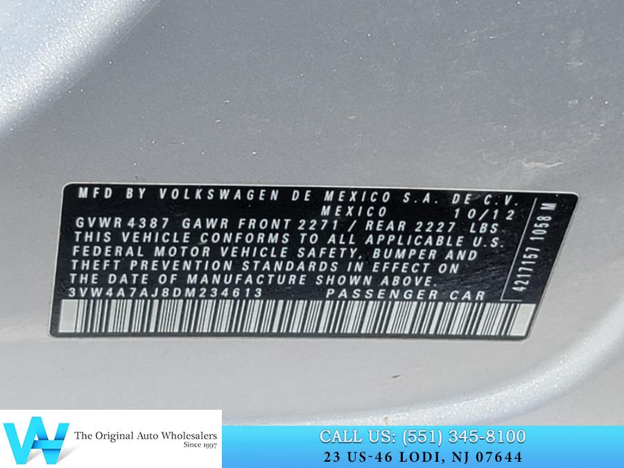 2013 Volkswagen GLI 4dr Sdn DSG Autobahn w/Nav PZEV *Ltd Avail*, available for sale in Lodi, New Jersey | AW Auto & Truck Wholesalers, Inc. Lodi, New Jersey 2013 Volkswagen GLI 4dr Sdn DSG Autobahn w/Nav PZEV *Ltd Avail*, available for sale in Lodi, New Jersey | AW Auto & Truck Wholesalers, Inc. Lodi, New Jersey