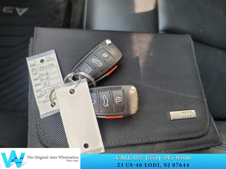 2016 Audi A3 4dr Sdn quattro 2.0T Premium, available for sale in Lodi, New Jersey | AW Auto & Truck Wholesalers, Inc. Lodi, New Jersey 2016 Audi A3 4dr Sdn quattro 2.0T Premium, available for sale in Lodi, New Jersey | AW Auto & Truck Wholesalers, Inc. Lodi, New Jersey