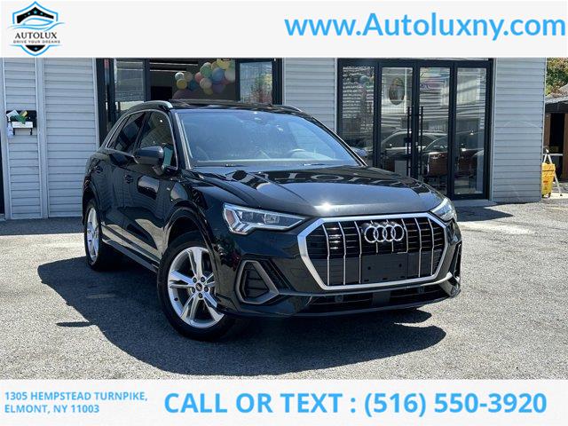 2022 Audi Q3 S line Premium Plus, available for sale in Elmont, New York | Auto Lux. Elmont, New York 2022 Audi Q3 S line Premium Plus, available for sale in Elmont, New York | Auto Lux. Elmont, New York
