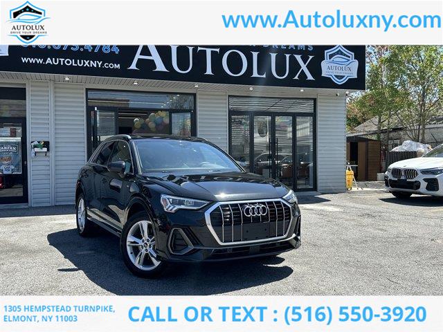 2022 Audi Q3 S line Premium Plus, available for sale in Elmont, New York | Auto Lux. Elmont, New York 2022 Audi Q3 S line Premium Plus, available for sale in Elmont, New York | Auto Lux. Elmont, New York