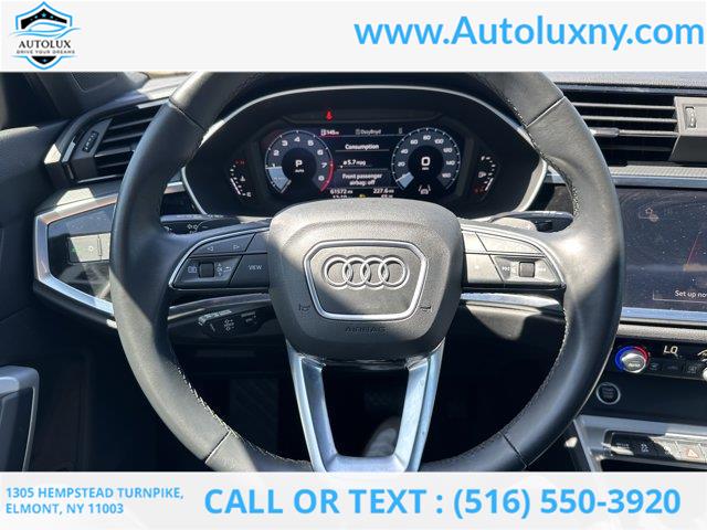 2022 Audi Q3 S line Premium Plus, available for sale in Elmont, New York | Auto Lux. Elmont, New York 2022 Audi Q3 S line Premium Plus, available for sale in Elmont, New York | Auto Lux. Elmont, New York