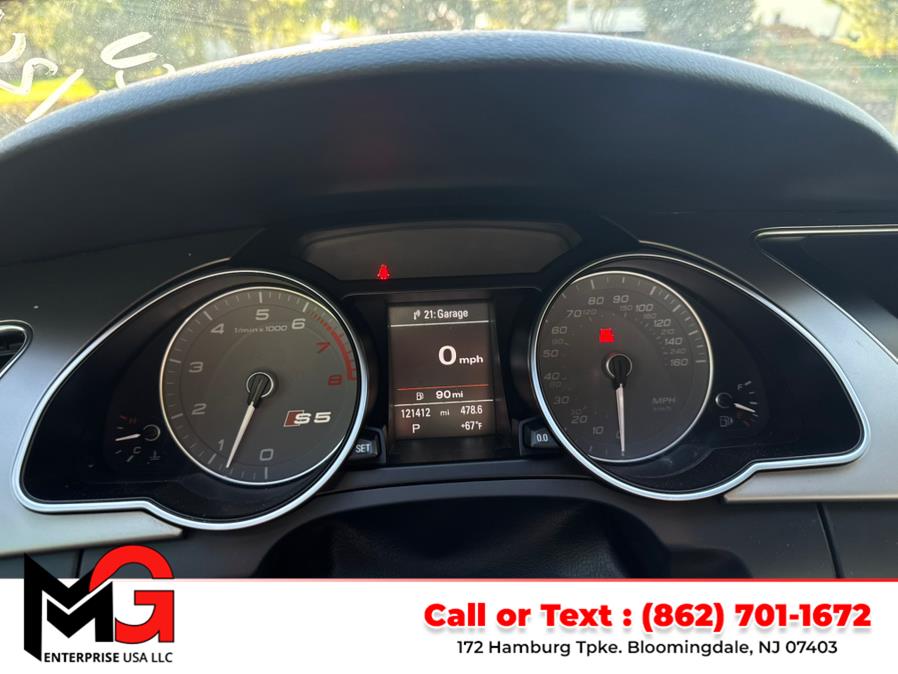 2013 Audi S5 2dr Cpe Auto Premium Plus, available for sale in Bloomingdale, New Jersey | MG Enterprise USA. Bloomingdale, New Jersey 2013 Audi S5 2dr Cpe Auto Premium Plus, available for sale in Bloomingdale, New Jersey | MG Enterprise USA. Bloomingdale, New Jersey